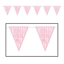 It's A Girl! Pennant Banner