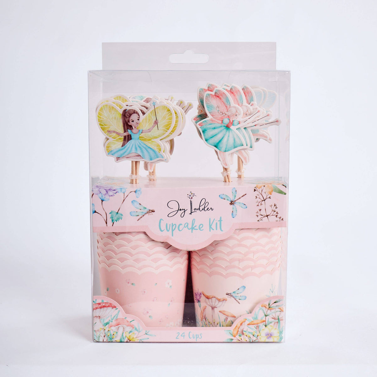 Fairy Garden Cupcake Kit – Baking Cups & Toppers
