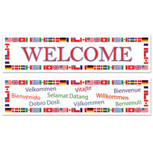 International Welcome Banners 2ct