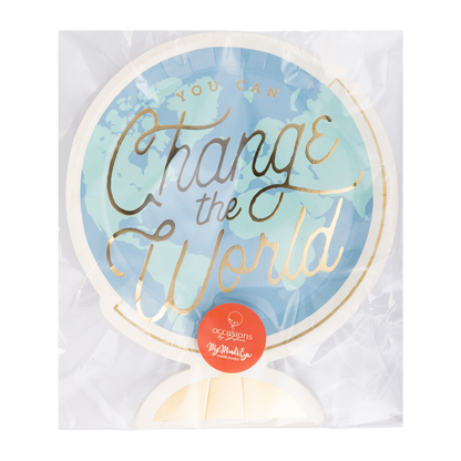 Occasions By Shakira - Back To School Globe Paper Plates 8ct