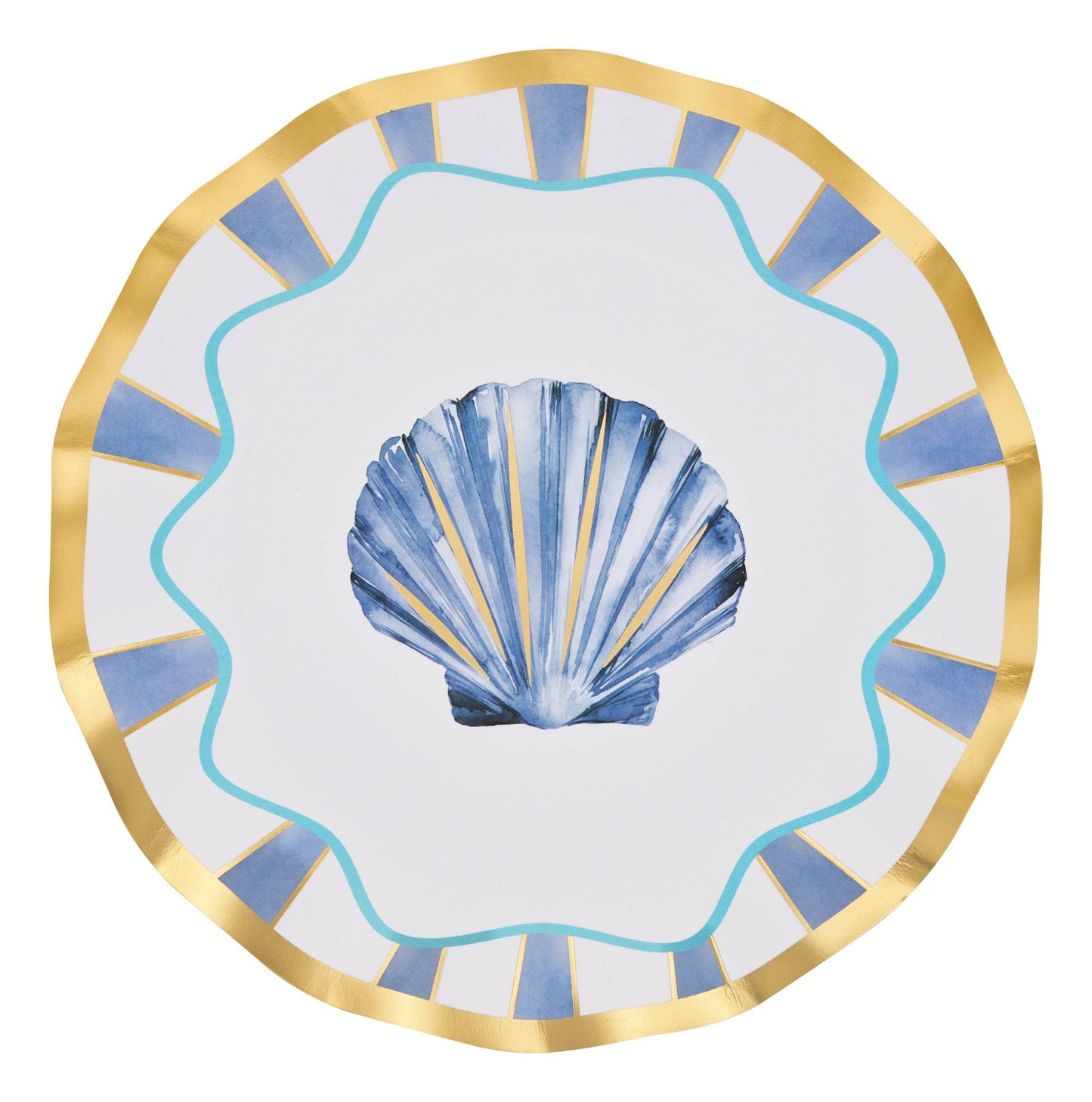 Tidal Wave Dinner Plates/8pk