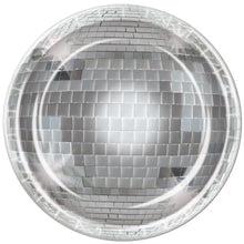 Disco Ball 9in Plates 8ct