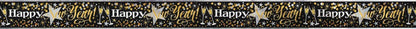 Foil Glittering New Year Banner 12 ft