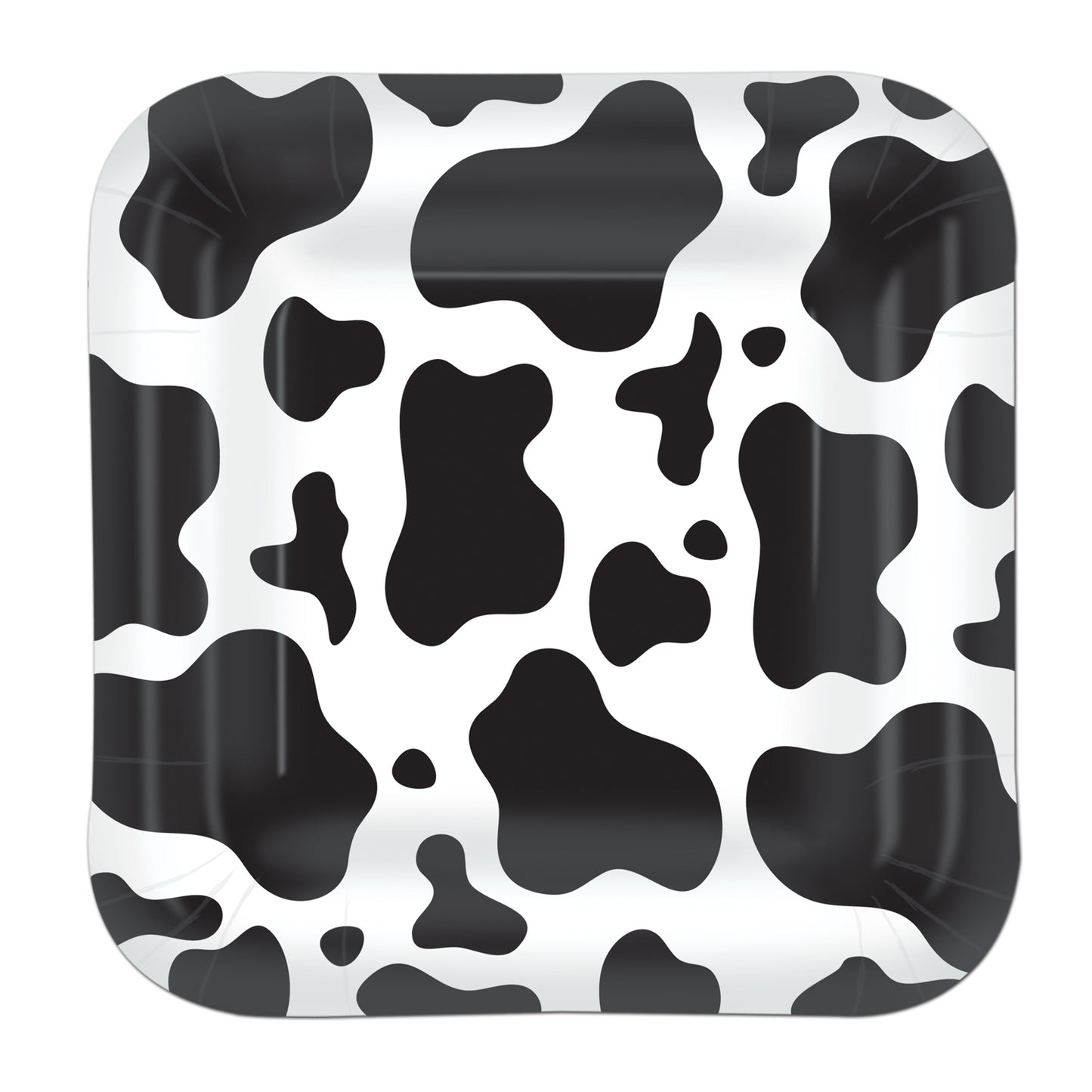 Cow Print 7in Plates 8ct