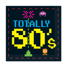 80's Luncheon Napkins 16ct