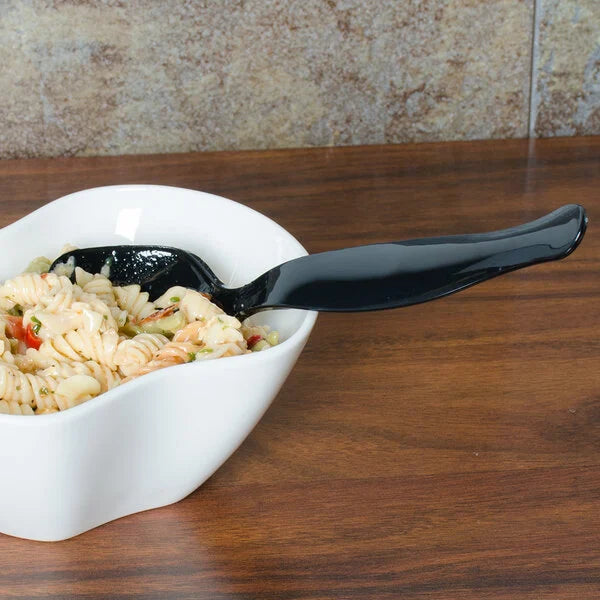 Black Wrapped Plastic Serving Spoon
