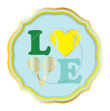 Tennis Love 10.5in Dinner Plates 8ct
