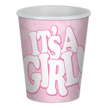 It's A Girl! 9oz Beverage Cups 8ct