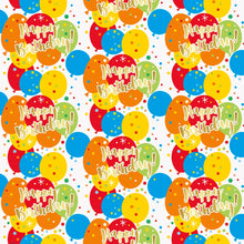 Glitzy Gold Birthday Gift Wrap 30in x 5ft