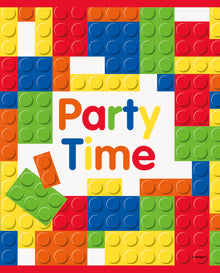 Building Blocks Birthday Loot Bags 8ct