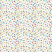 Rainbow Polka Dots Gift Wrap 30in x 5ft
