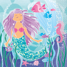 Mermaid Luncheon Napkins 16ct