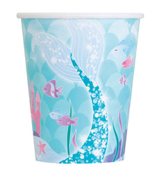 Mermaid 9oz Paper Cups 8ct