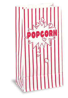 Popcorn Paper Party Bags 10ct