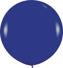 24in Helium Inflated Latex Balloon - Fashion Royal Blue (Sempertex)