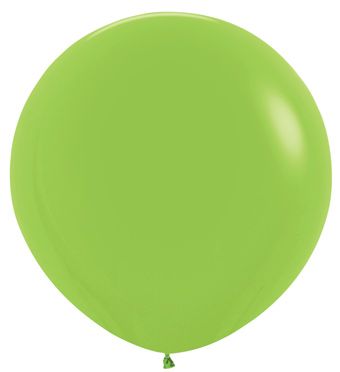 18in Helium Inflated Latex Balloon - Key Lime
