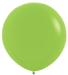 18in Helium Inflated Latex Balloon - Key Lime
