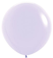 24in Helium Inflated Latex Balloon - Matte Lilac (Sempertex)