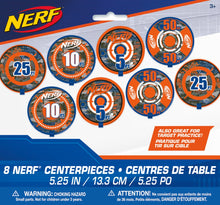 Nerf Bullseye Decorations 8ct