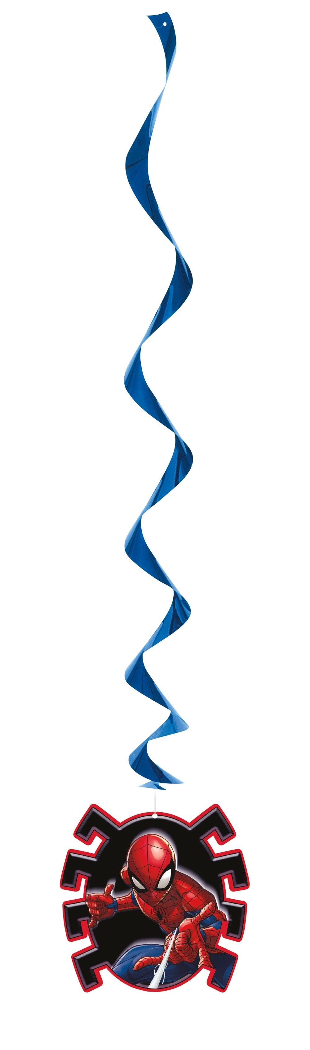 Spider-Man Hanging Swirl Decorations 26in 3ct