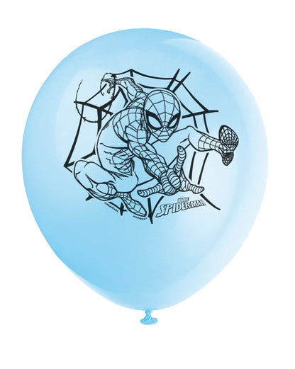 Spider-Man 12in Latex Balloons 8ct