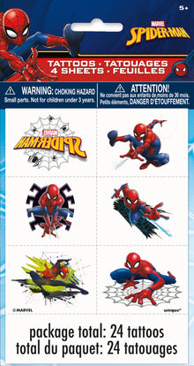 Spider-Man Tattoos 24ct