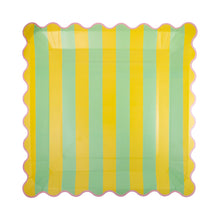 Striped Plates Set 8ct