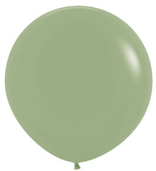 24in Helium Inflated Latex Balloon - Eucalyptus