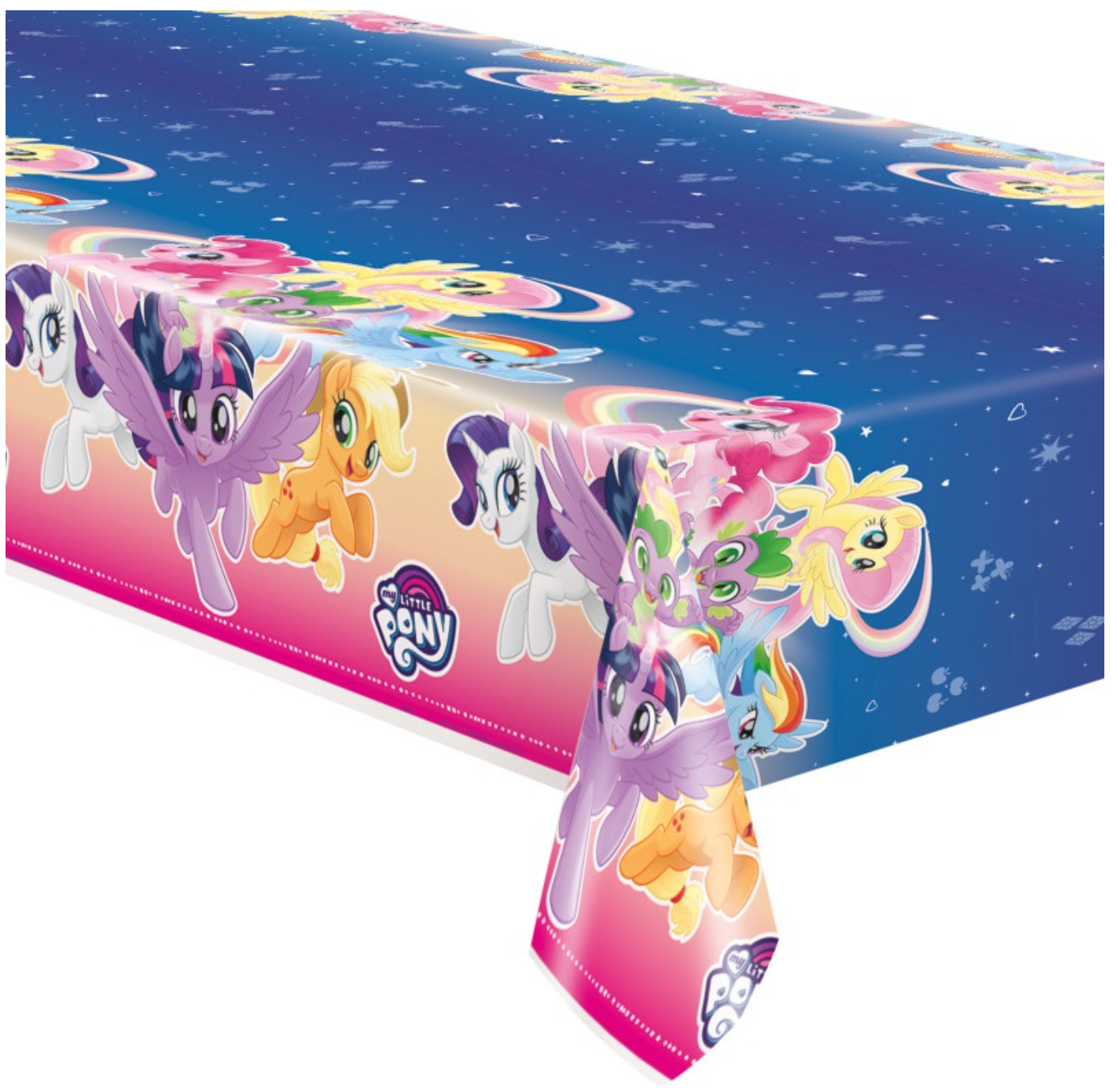 My Little Pony Plastic Table Cover 54" x 84"