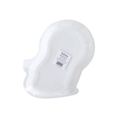 Safari Lion Shaped Paper Plates 8ct