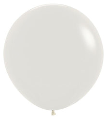 24in Helium Inflated Latex Balloon - Dusk Cream