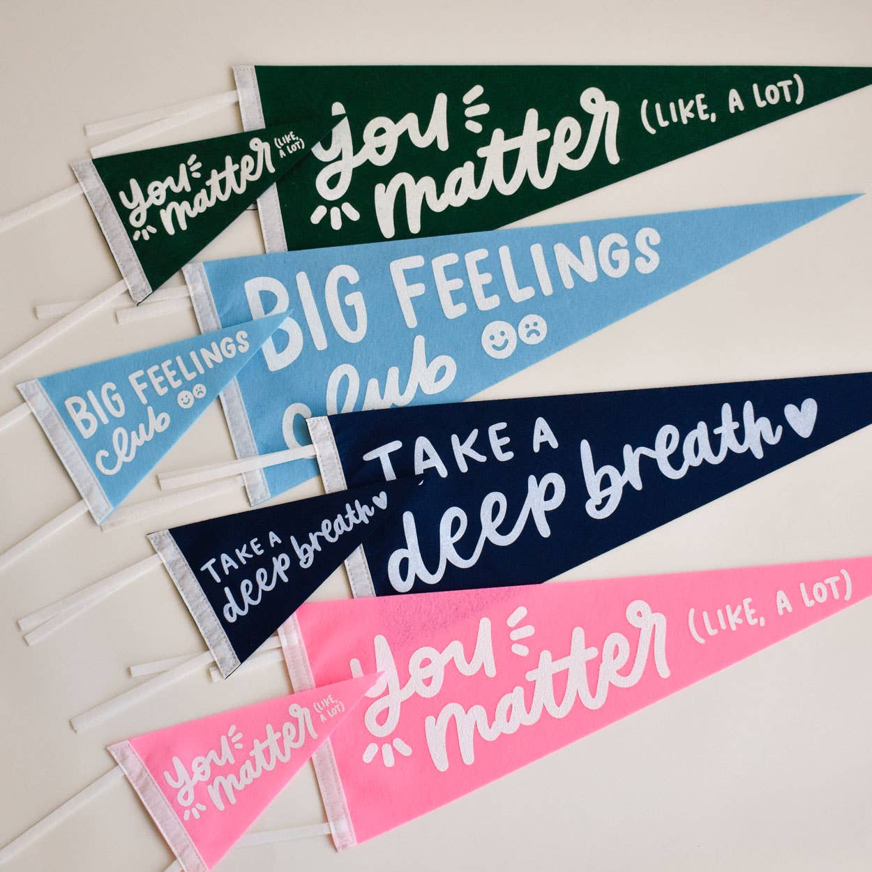 You Matter Pennant Flag (Pink)