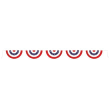 Patriotic Bunting Banner 11" x 12'