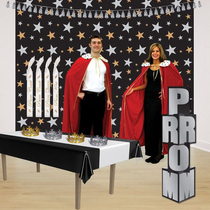 Foil Prom Column - Silver