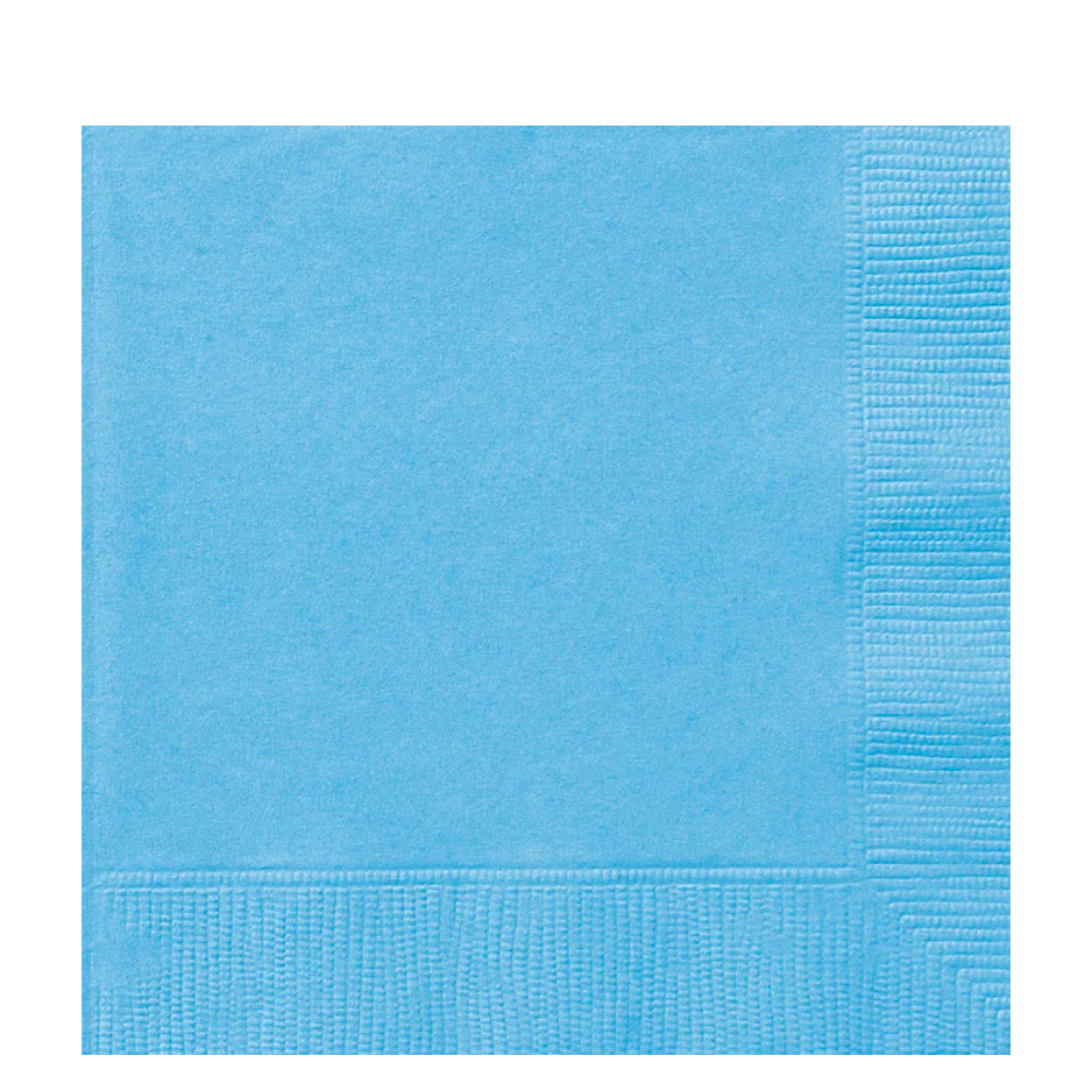 Light Blue Lunch Napkins 40ct