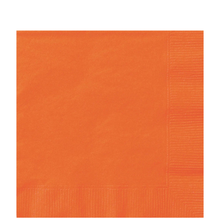 Orange Lunch Napkins 20ct