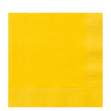 Sunshine Yellow Lunch Napkins 40ct