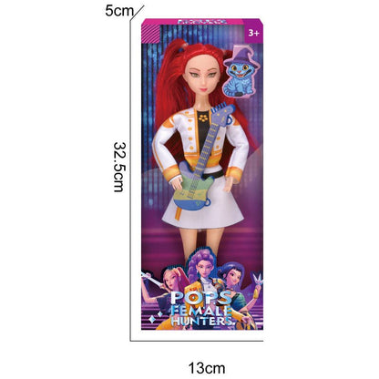 Kpop Demon Hunters Dolls Rumi Mira & Zoey Vinyl Figures Collectible Toy