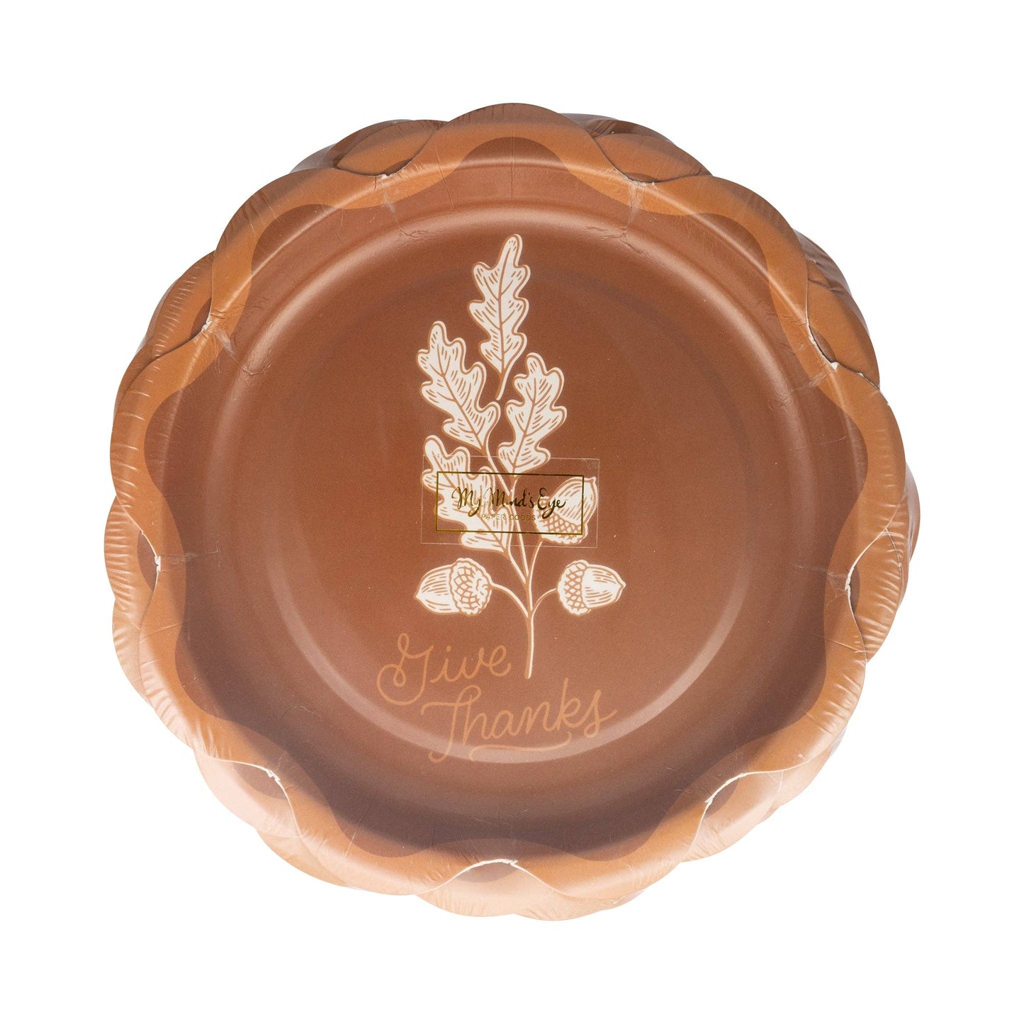 Give Thanks 8in Dessert Paper Plates 8ct