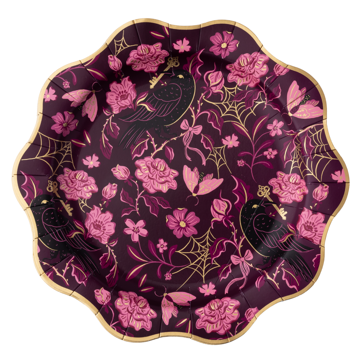 Vamp Romantic Elegant Dinner Plates (Set of 8)