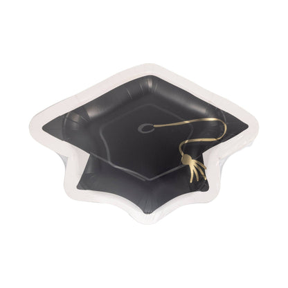 Cap Shaped Paper Plates 8ct