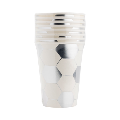 Soccer Paper Cups 8ct