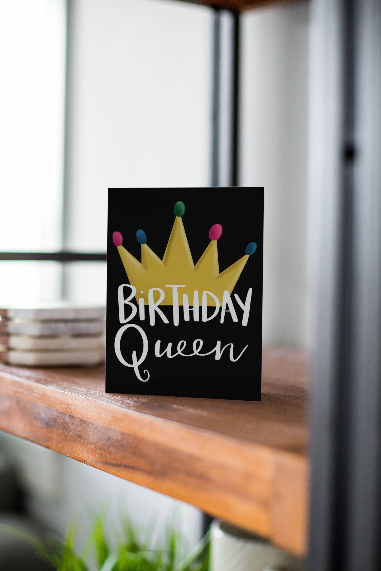 Birthday Queen Card