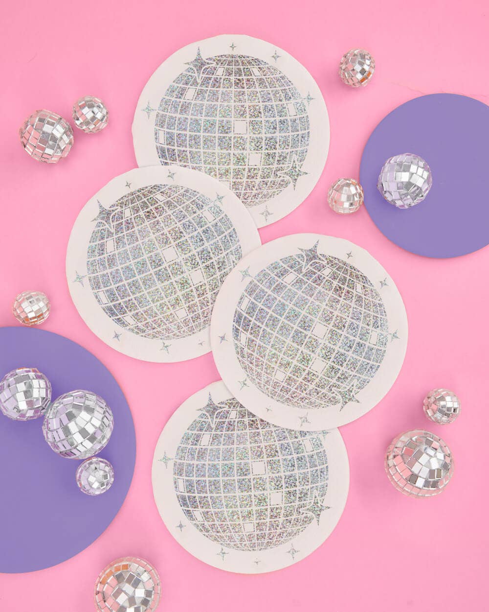 Shimmer Disco Ball Napkins 25ct