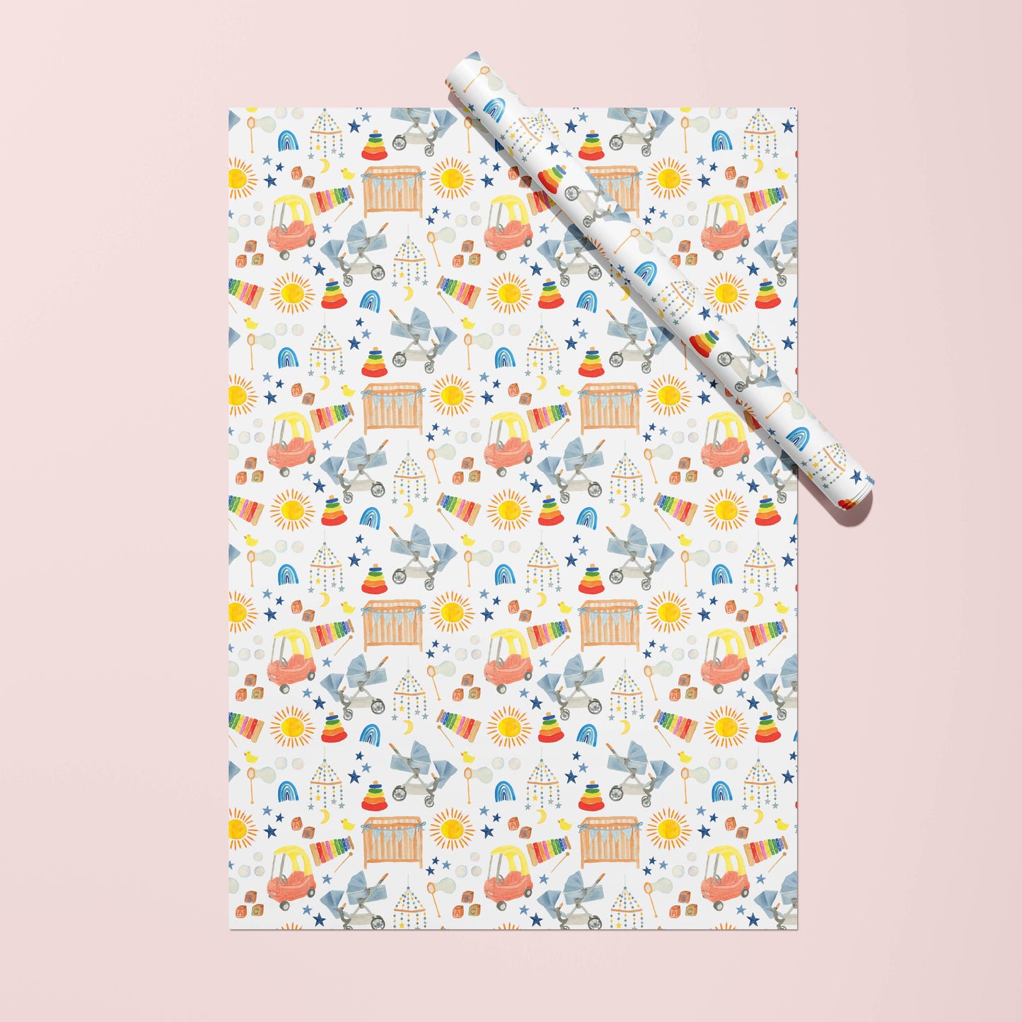 Baby Shower Gift Wrap | Baby Shower Wrapping Paper