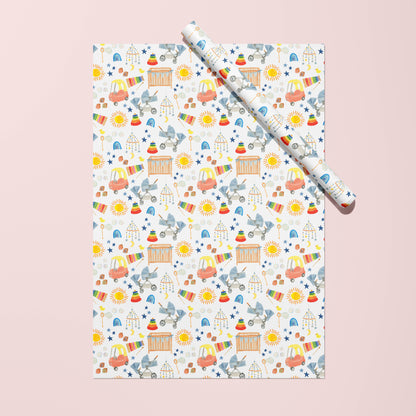 Baby Shower Gift Wrap | Baby Shower Wrapping Paper