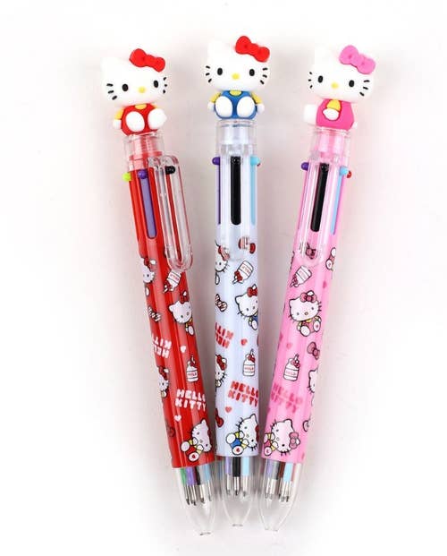 Sanrio Characters 6 Color Ball Point Pencil- 0.7mm