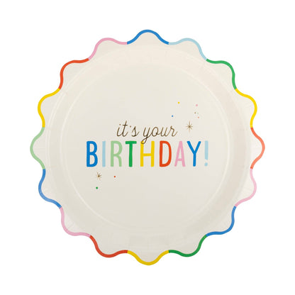 It's your Birthday 9in Plates 8ct