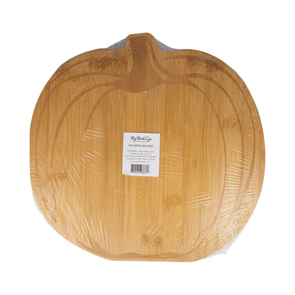 Pumpkin Wood 11in Cutting Board