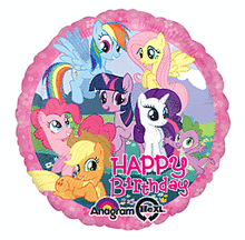 My Little Pony Birthday 17in Balloon